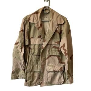 US Military Camo Desert Combat Medium Regular Jacket 8415-01-327-5308 Beige